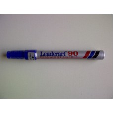 Stift blauw met beitelpunt 1-5mm Stift blauw met beitelpunt 1-5mm